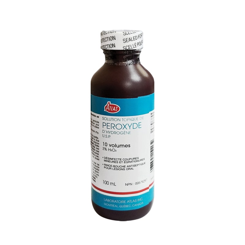 Peroxyde d'hydrogène 100 ml