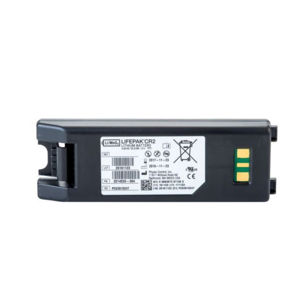 LifePak CR2 Lithium Battery