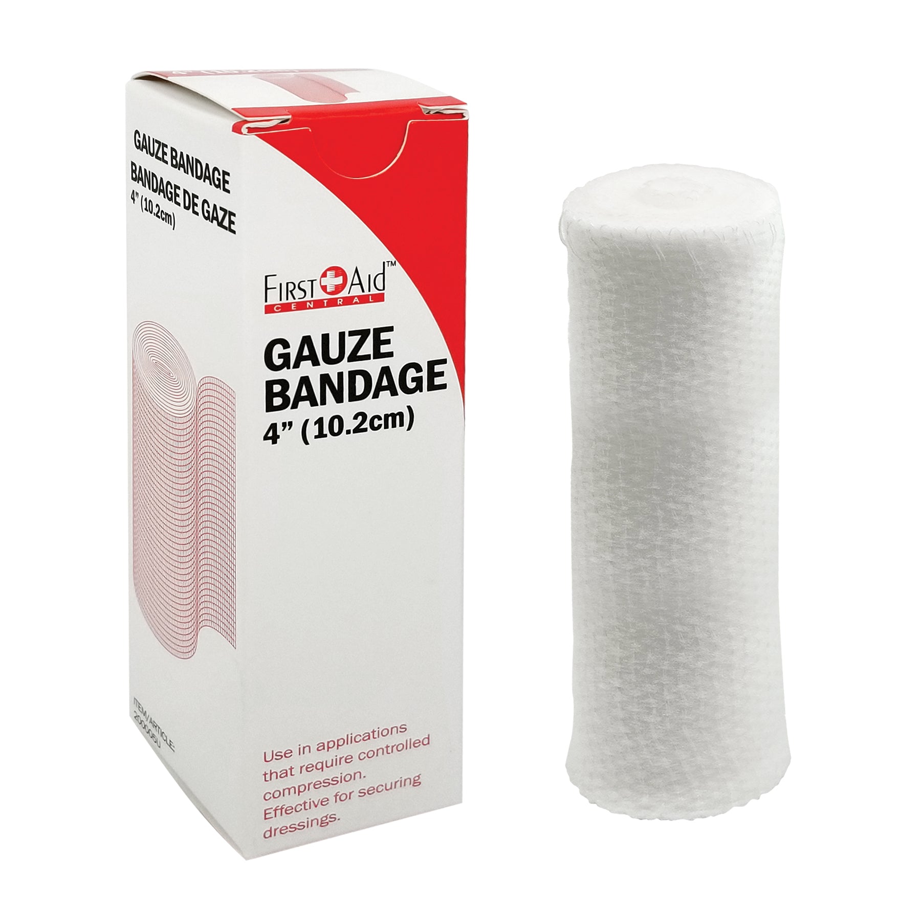 Conforming Gauze Bandage, 4" x 5 yards - in a Box