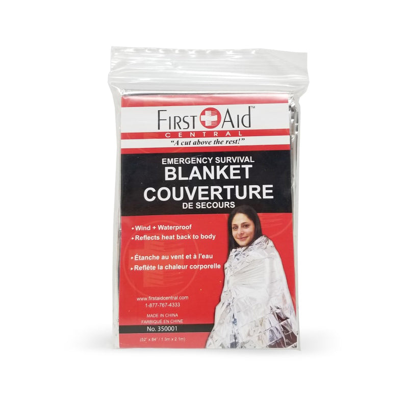 Couverture de sauvetage d'urgence en Mylar