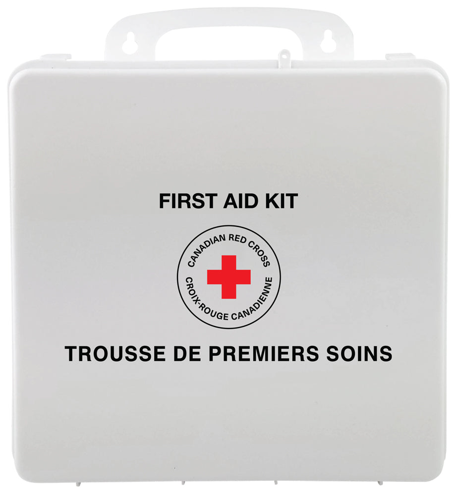 Empty Plastic First Aid Case - 9.5" x 9.5" x 3"