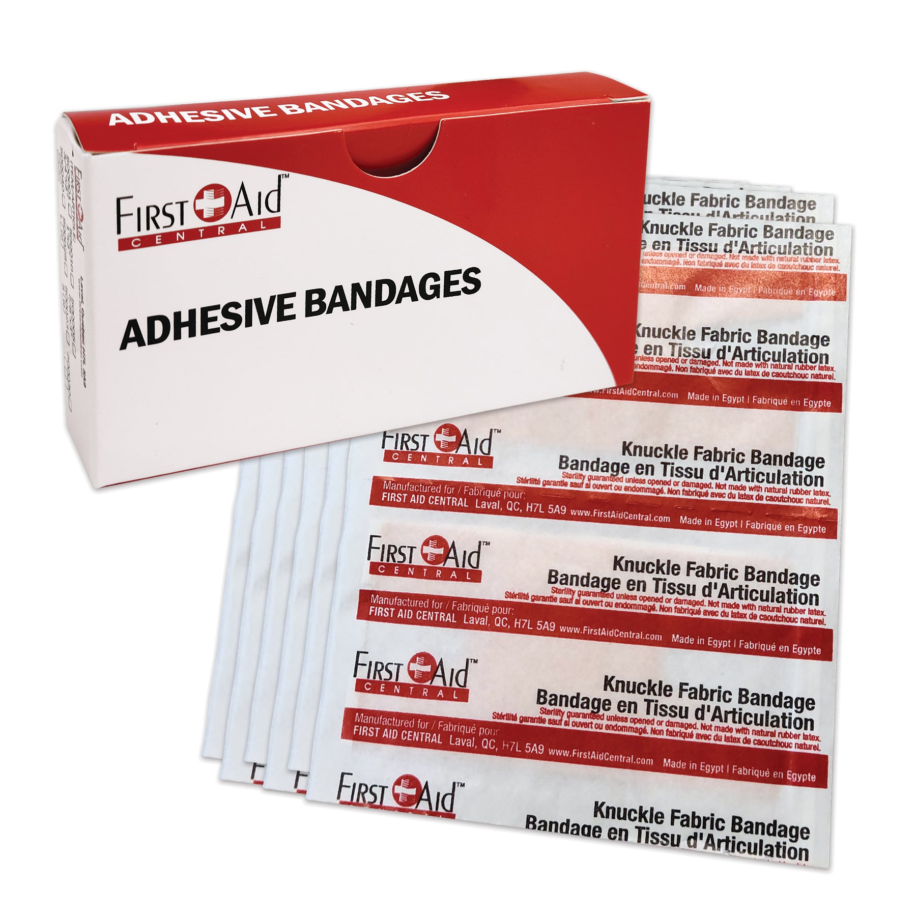 Adhesive Knuckle Bandages - 15/Box