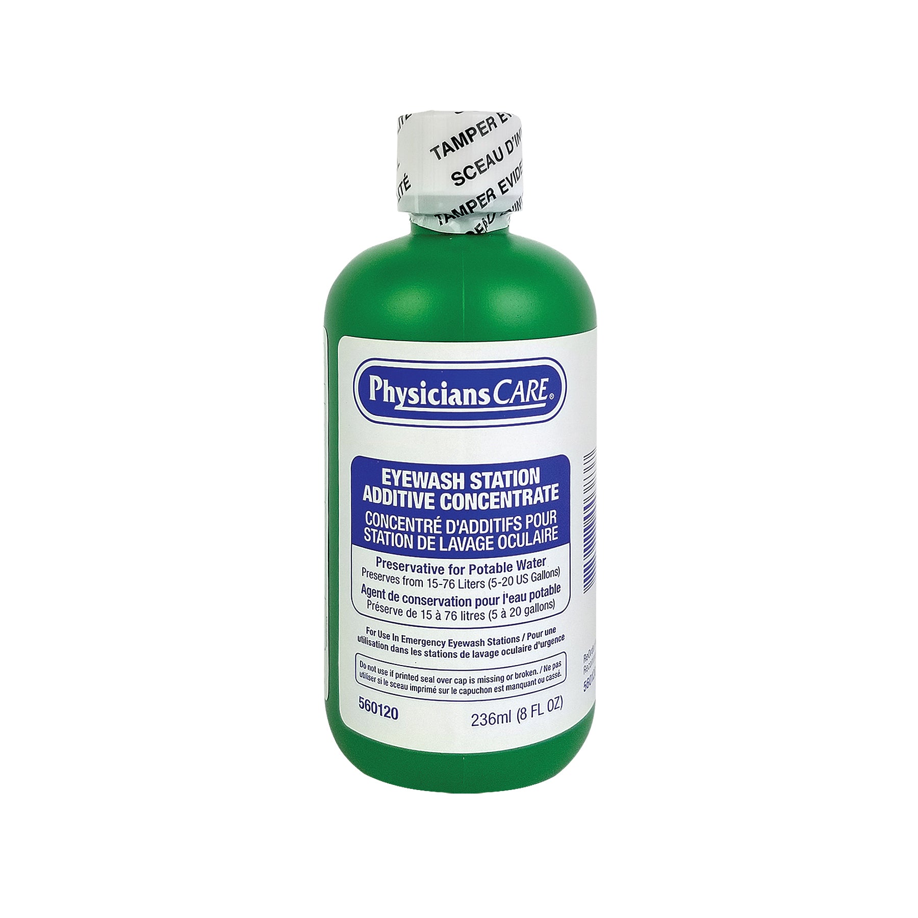 Concentré d'additif pour station de lavage oculaire