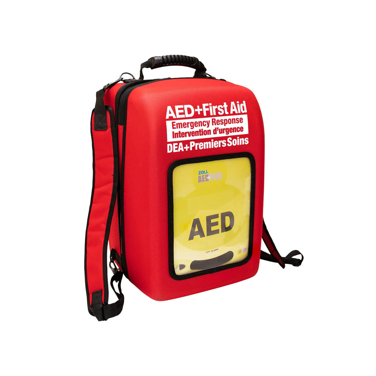 Sac à dos d'intervention d'urgence et trousse de premiers secours Zoll AED Plus