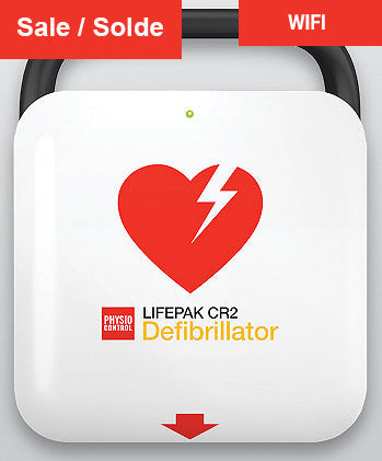 Physio-Control LIFEPAK CR2, WIFI, Bilingual, Handle