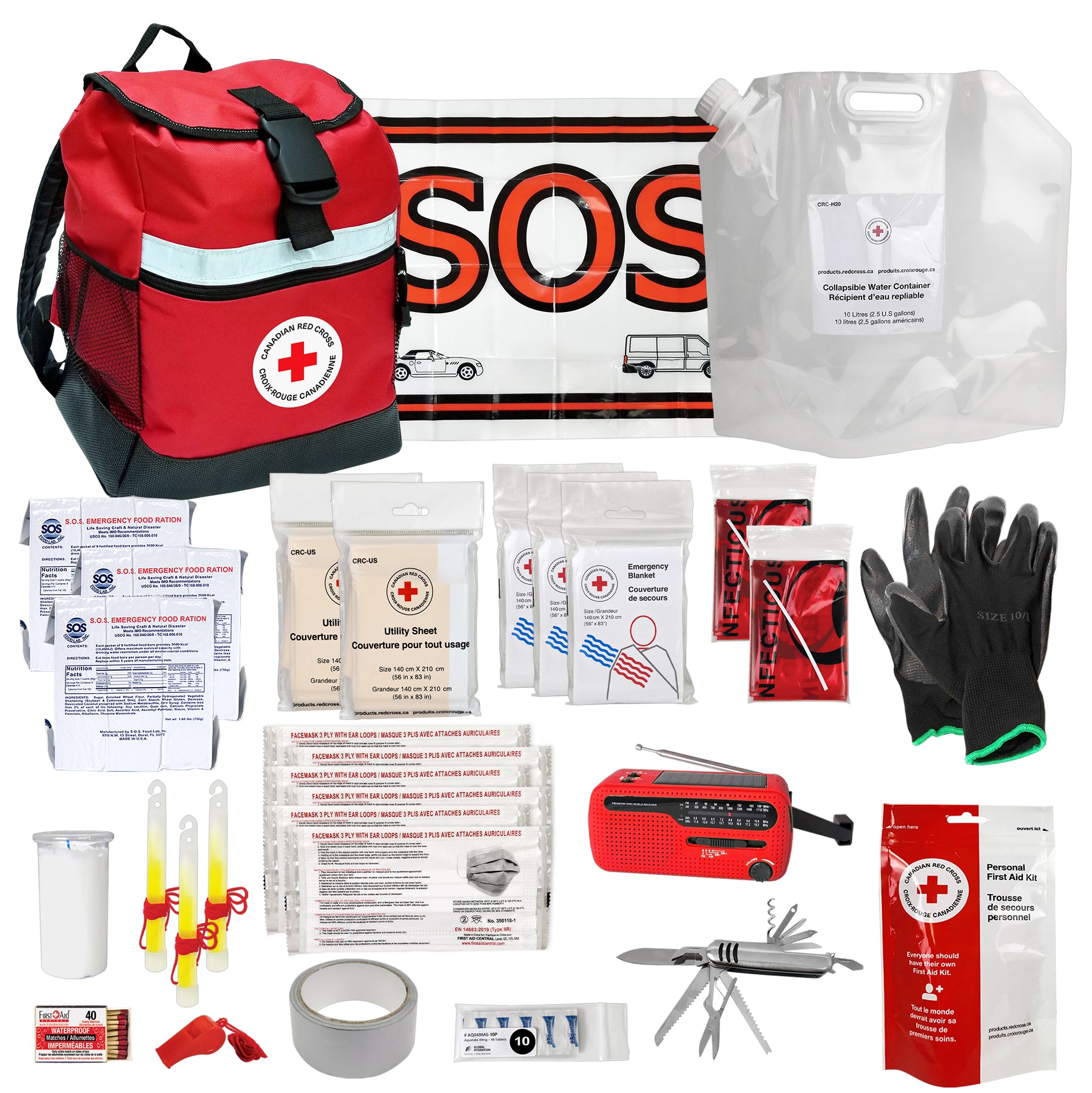 3 Person Basic Disaster Preparedness Kit