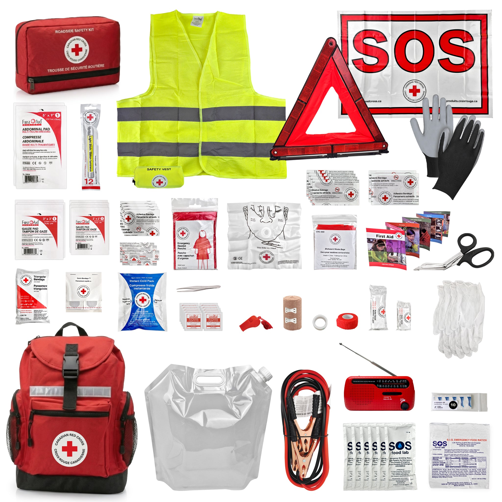 Essential Roadside Assistance & Signaling Kit | Canadian Red Cross