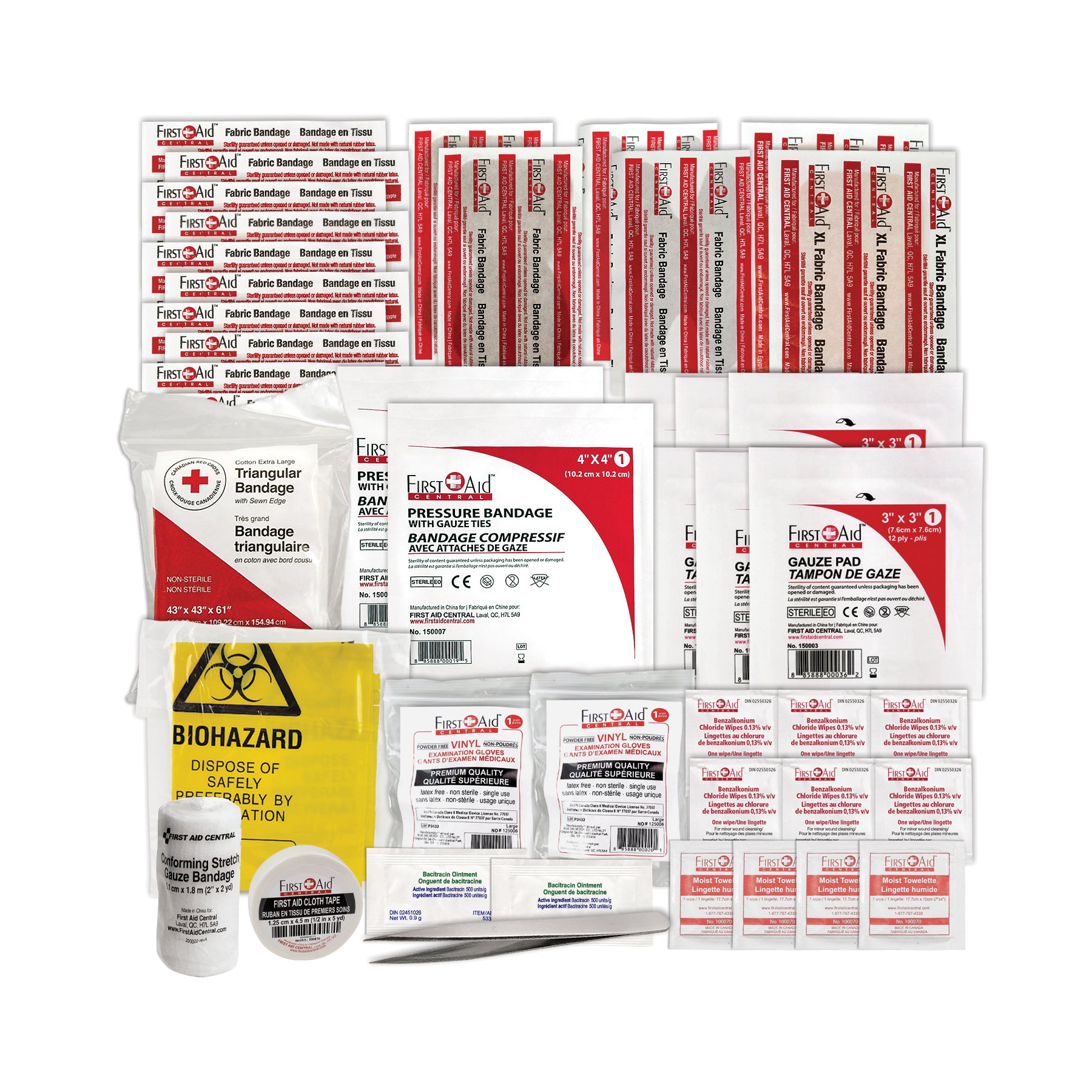 <tc>Trousse de premiers soins de type 1</tc>