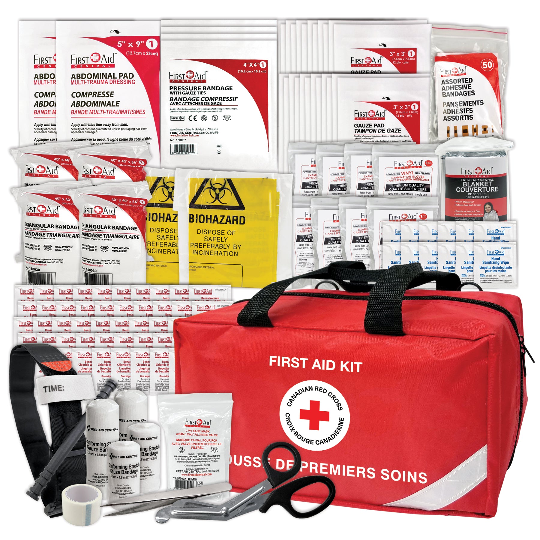 Trousse de premiers soins de type 2 - Moyenne - Exigences de la norme CSA Z1220-24