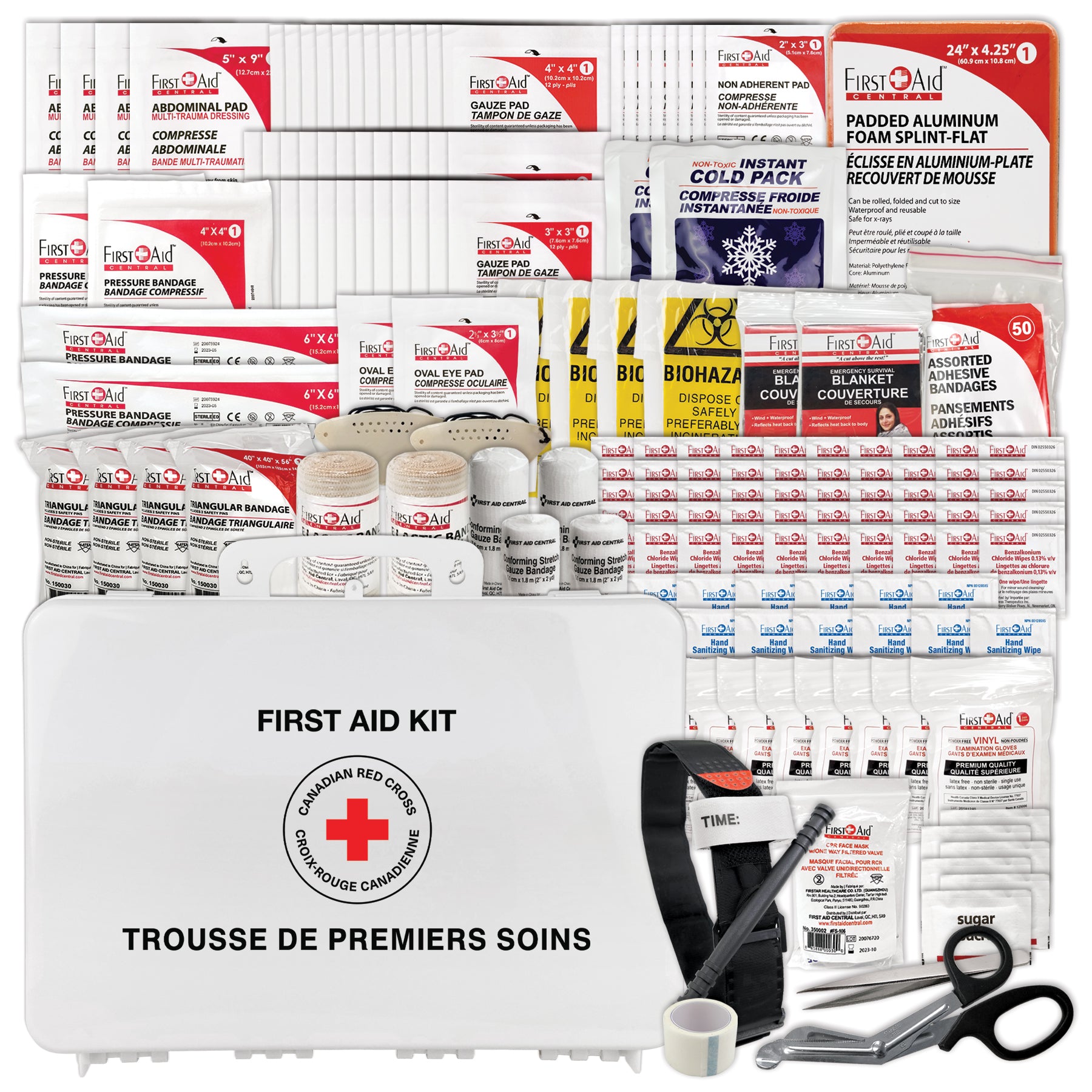 Trousse de premiers soins de type 3 - Taille moyenne - Exigences de la norme CSA Z1220-24