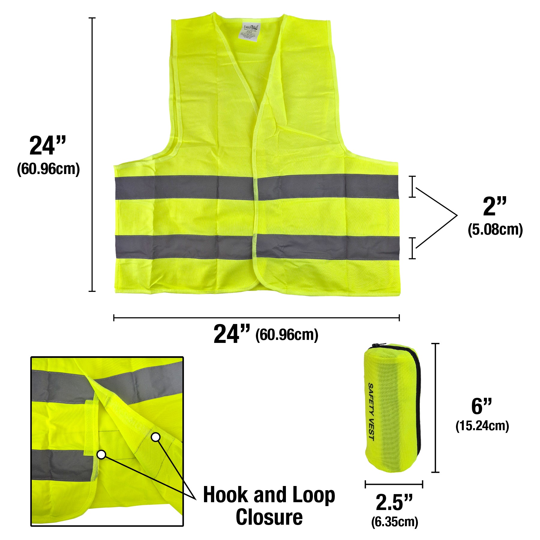 Gilet de sécurité haute visibilité
