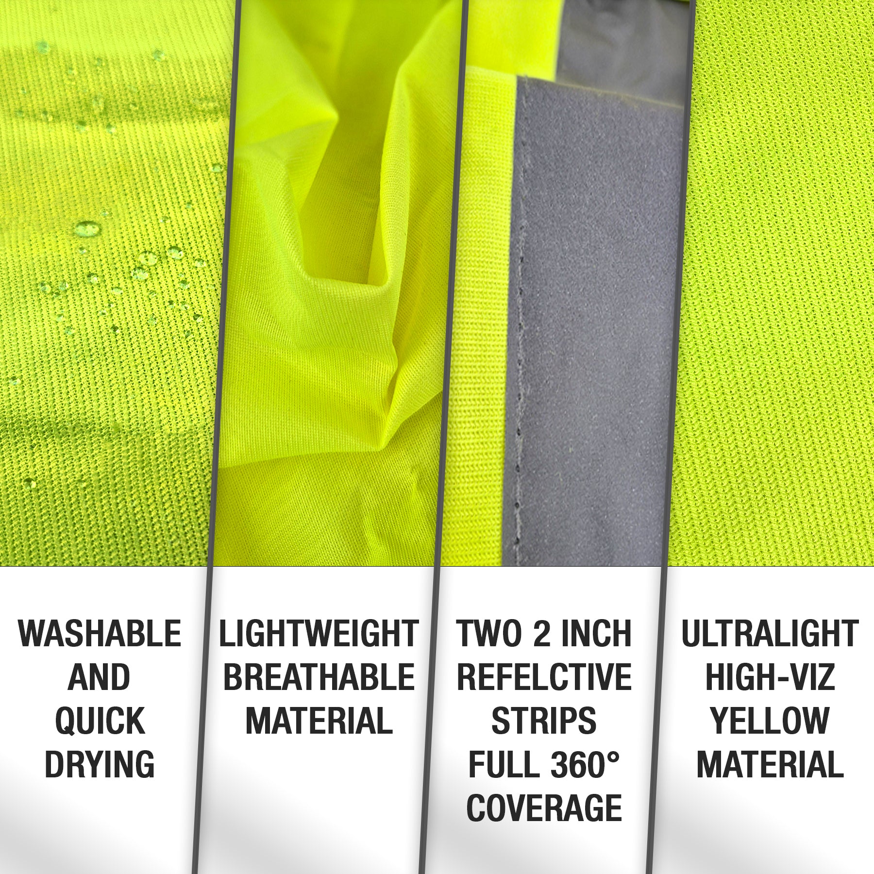 Gilet de sécurité haute visibilité