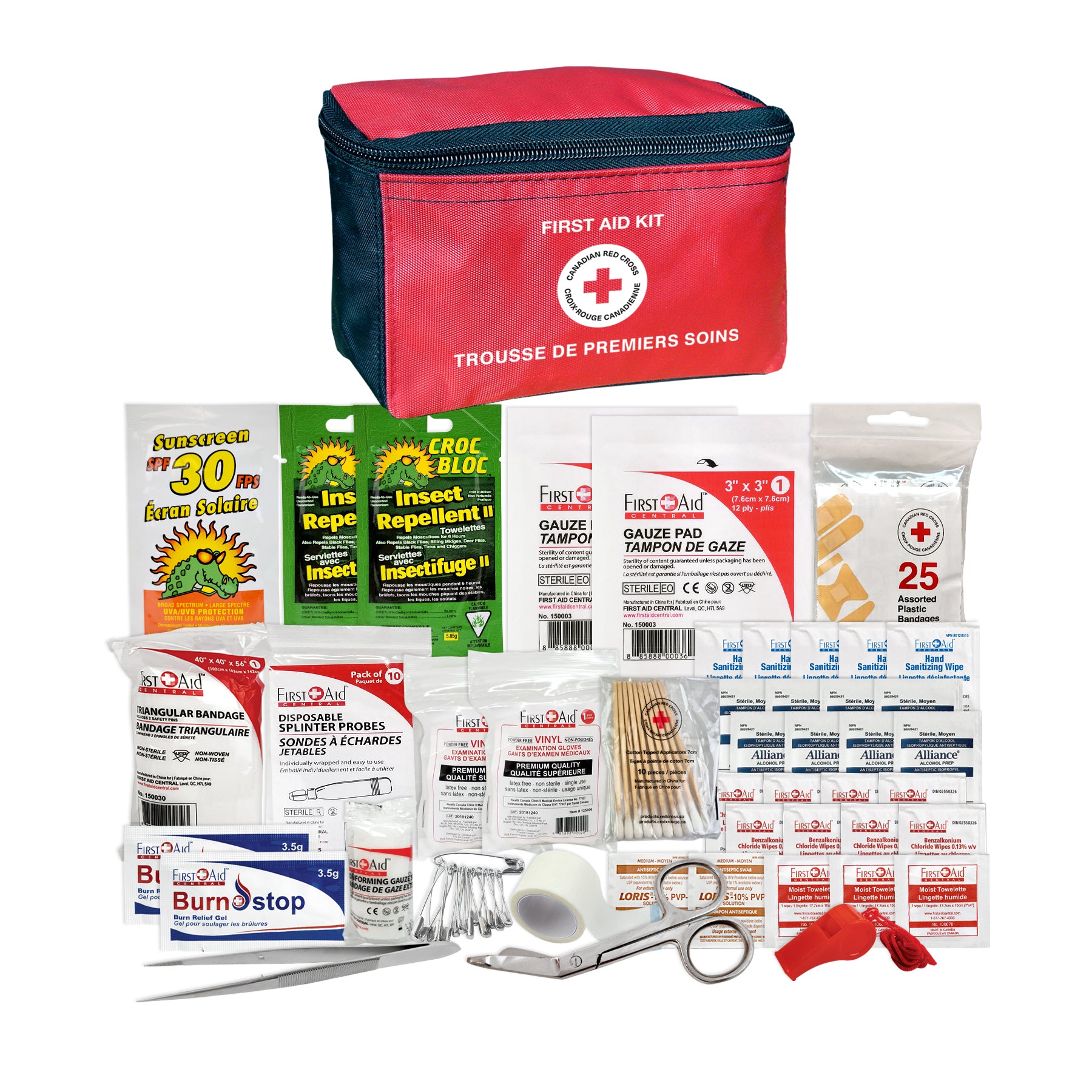 Trousse de premiers soins pour le plein air