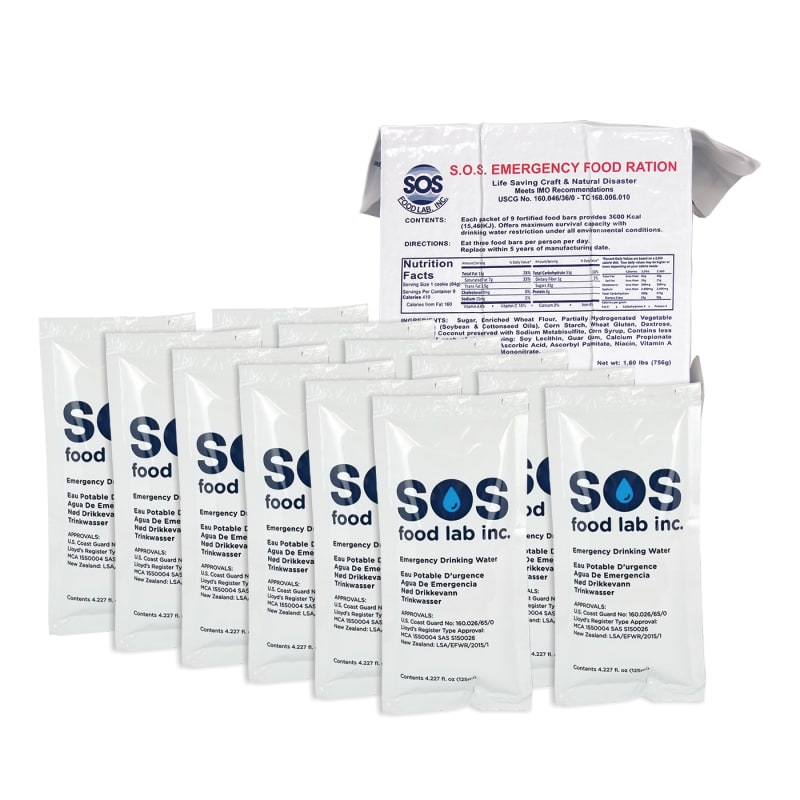 Emergency Food and Water Pack