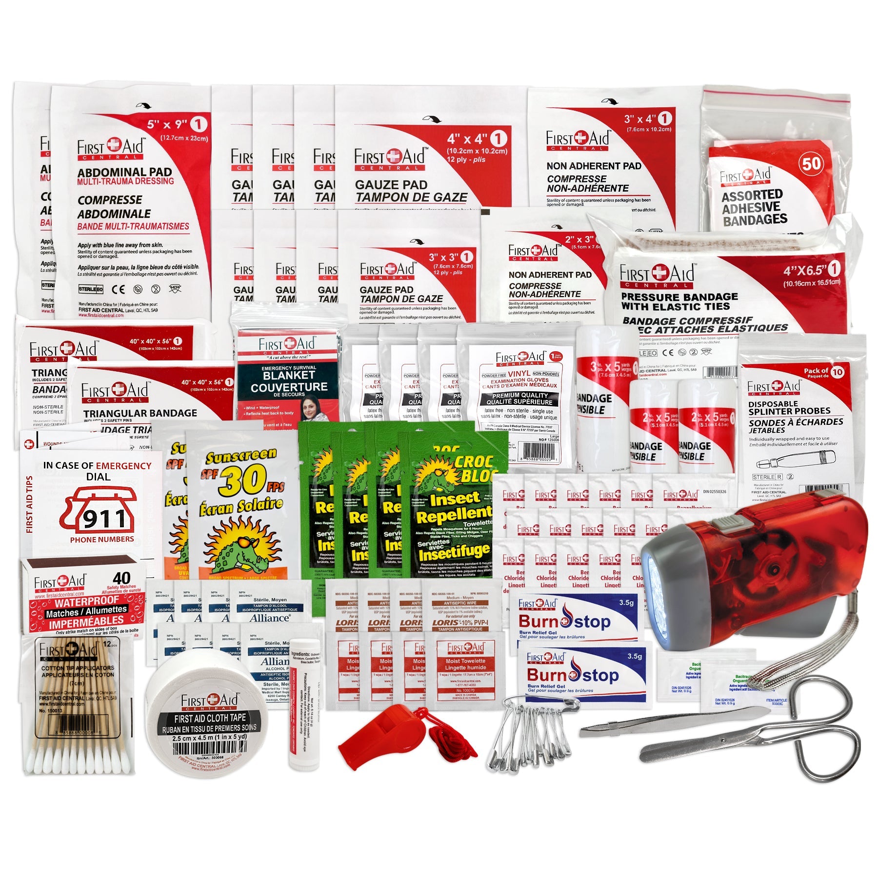 Outdoor First Aid Kit, Dry Bag, 5L
