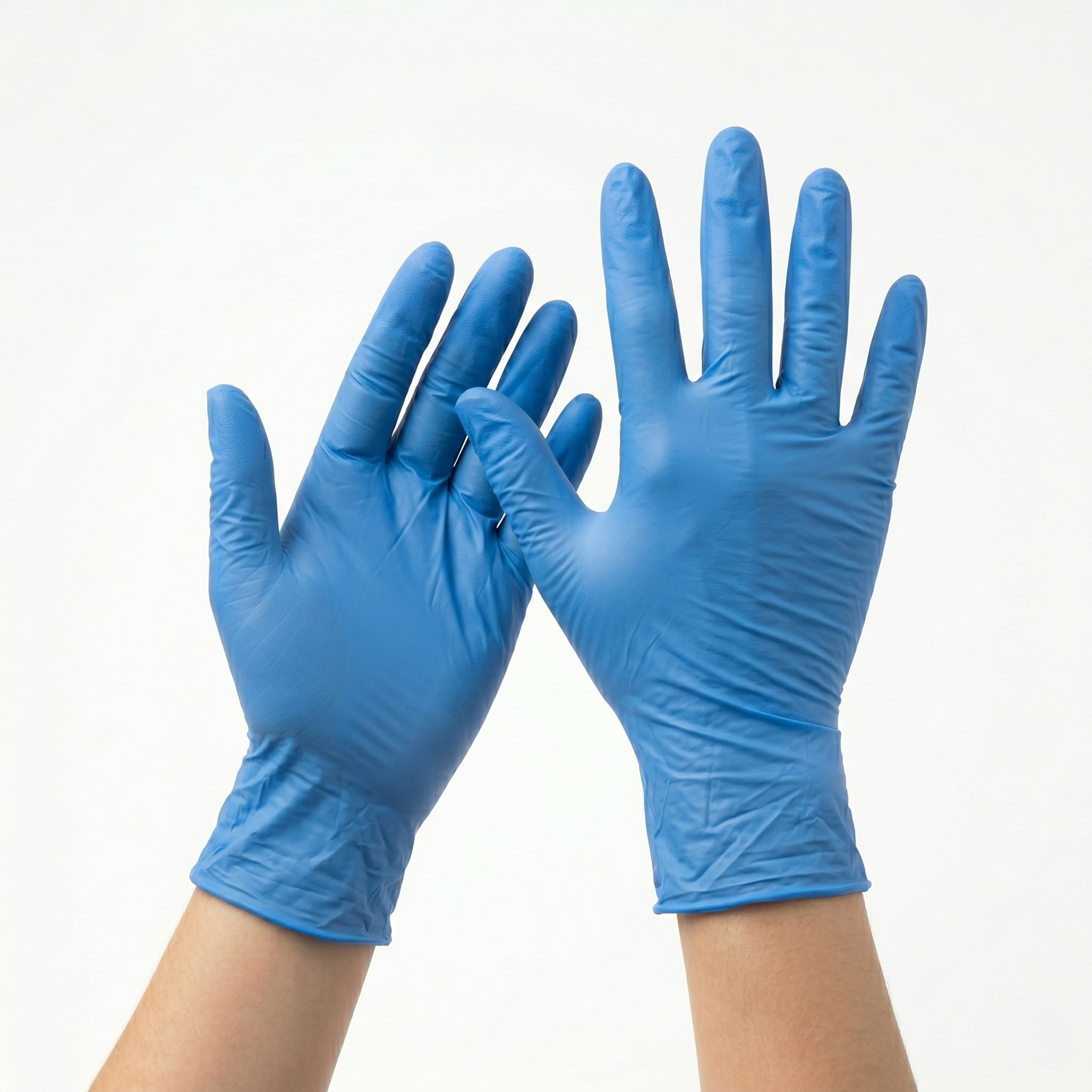 DURACORE, Blue Nitrile Medical Examination Gloves, 3 mil, Large (Box of 100)