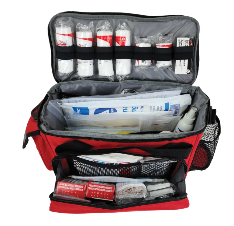Trousse de premiers soins pour traumatologie sportive