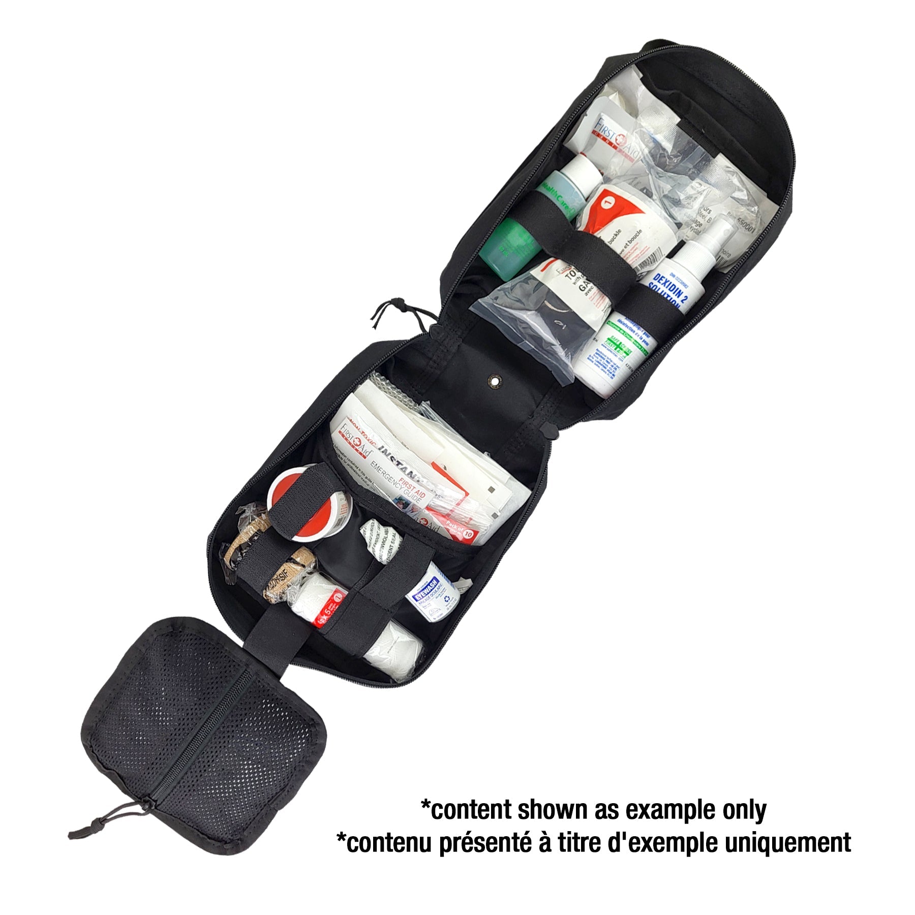 G-P IFAK Tactical Pouch, Black, Large (empty)