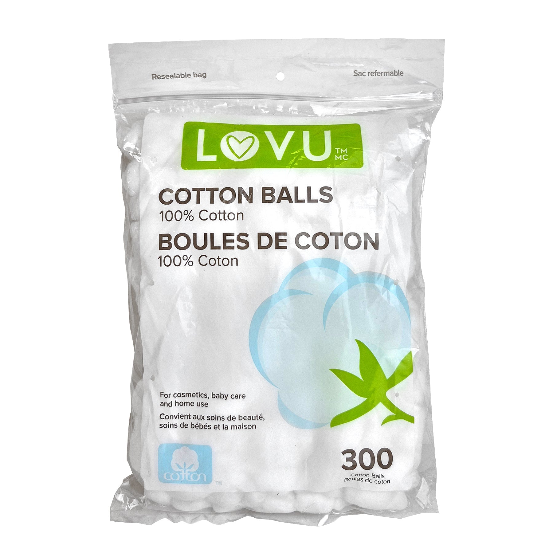 Cotton Balls (300/Bag)