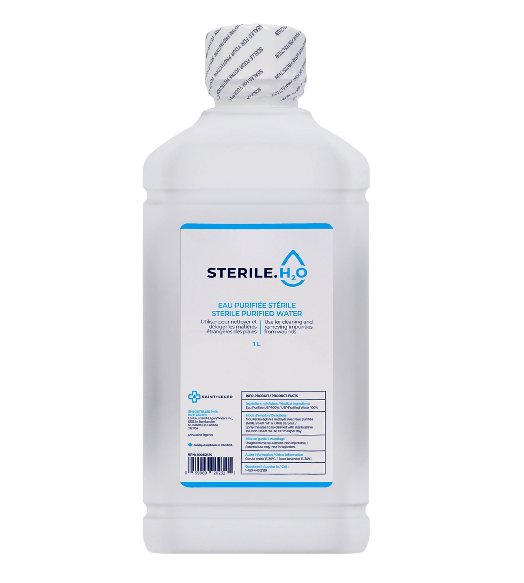 ST-LEGER Sterile Water Irrigation Solutions