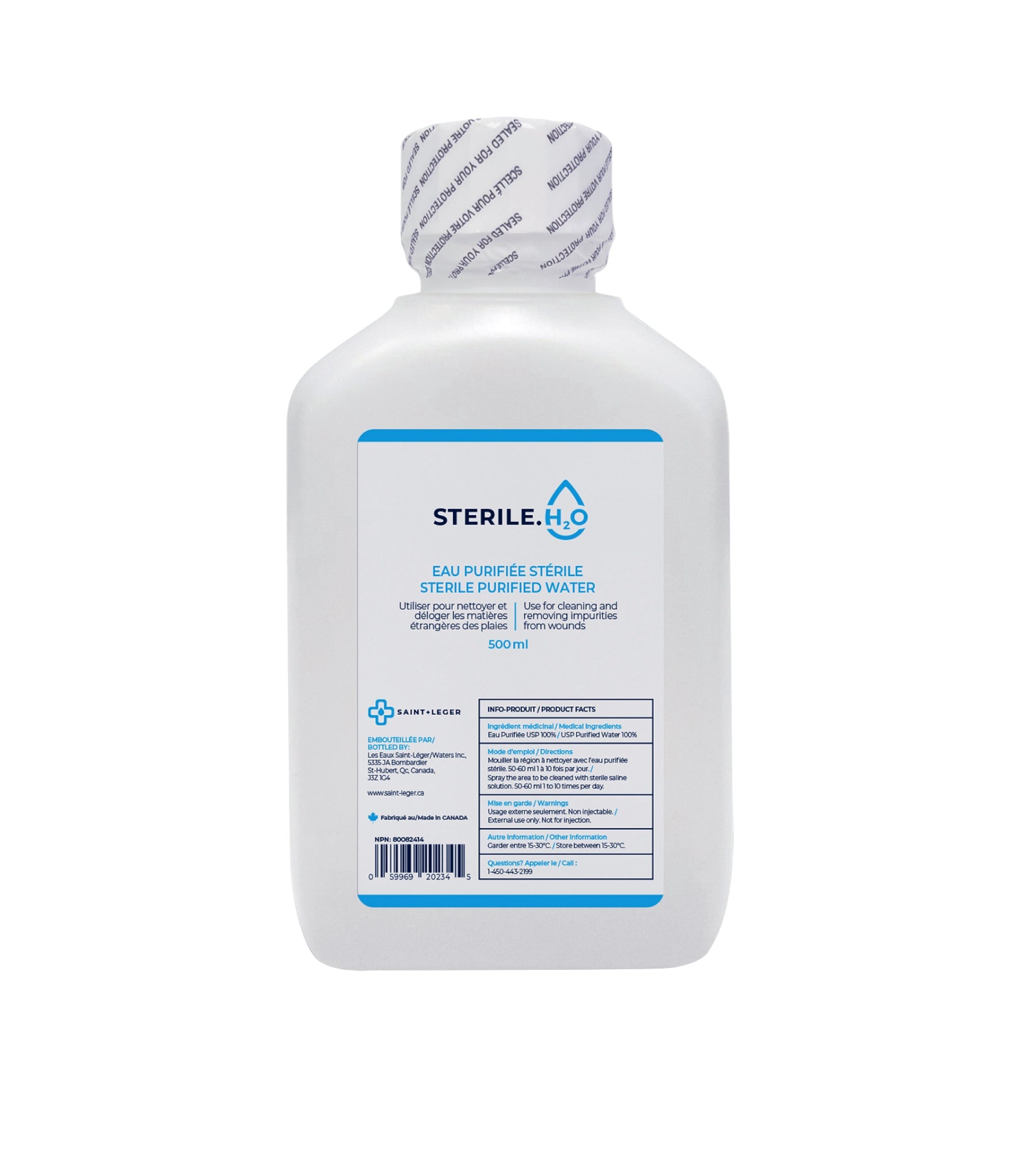 ST-LEGER Sterile Water Irrigation Solutions