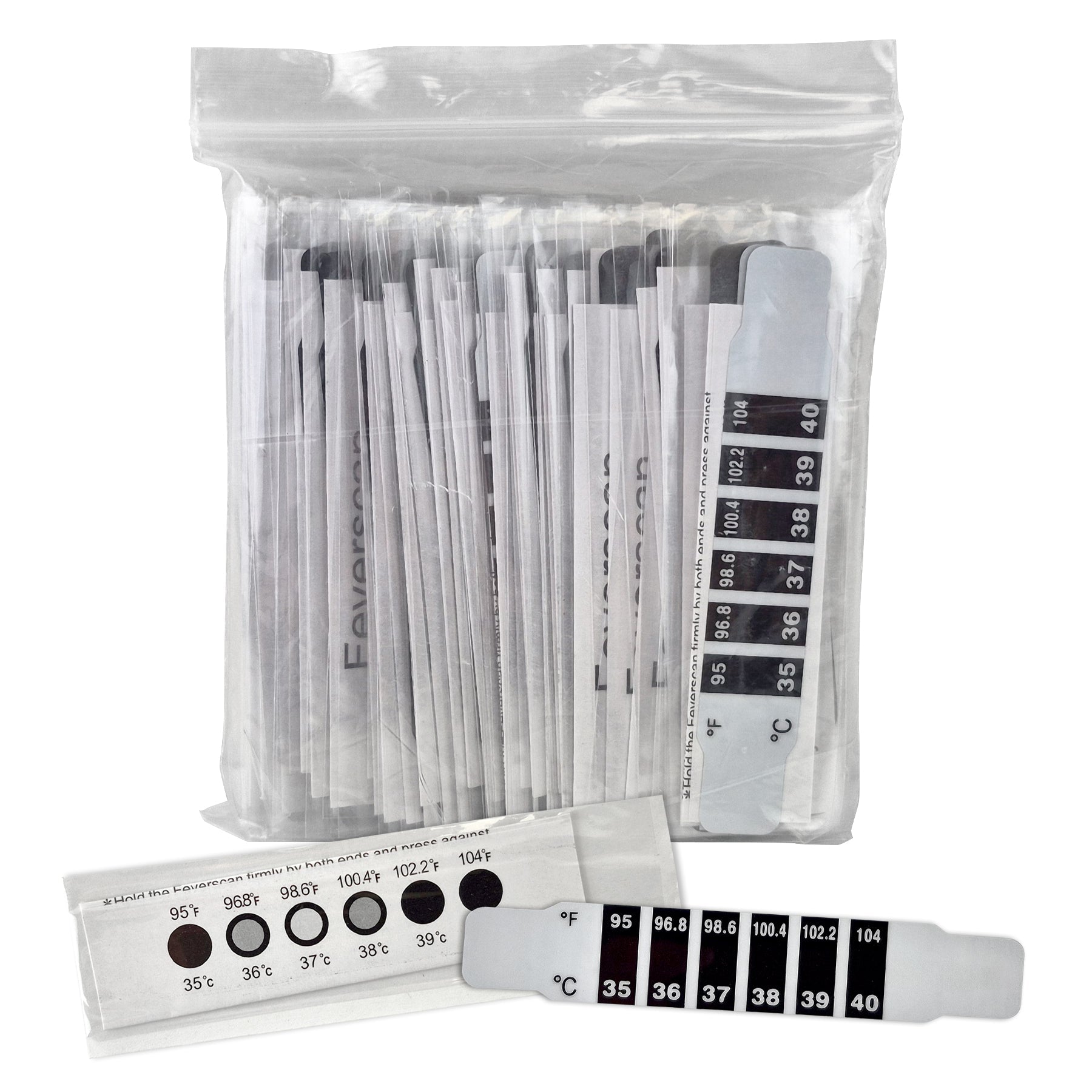 Thermometer, disposable, single - Pack 100