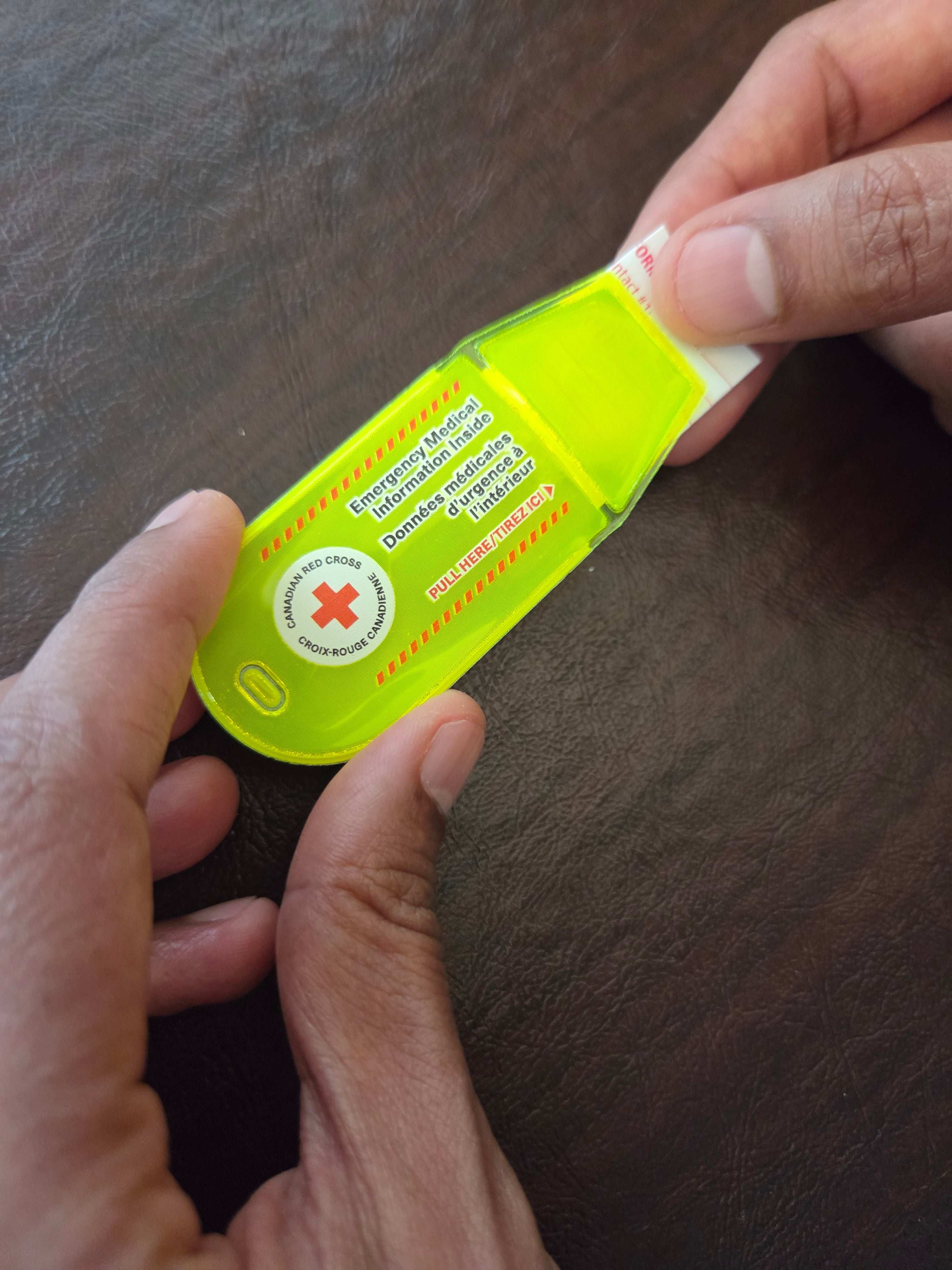 My Emergency Information Tag (CRC) - Single
