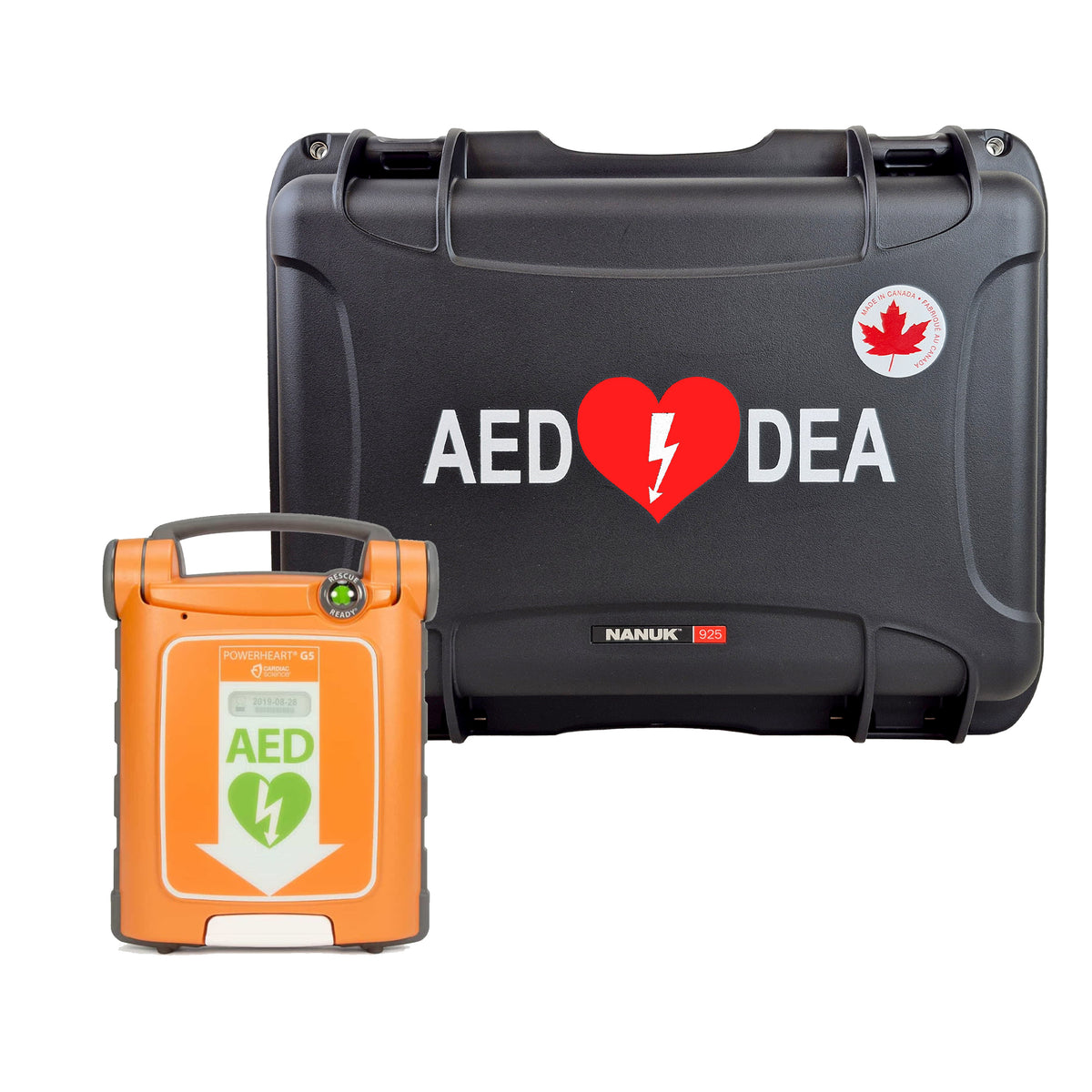 DEA Powerheart G5 avec boitier Nanuk