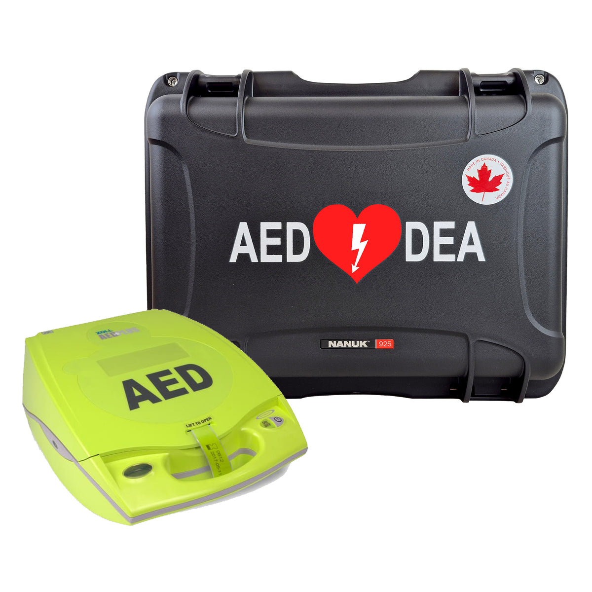 ZOLL AED Plus Waterproof Case Mobile Responder Package | Canadian