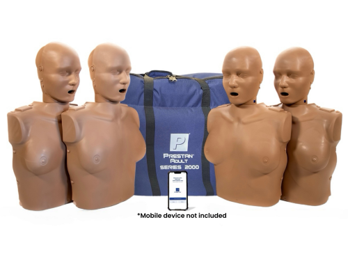 PRESTAN Professional Adult Female Series 2000 Manikin with Advanced CPR Feedback, 4-Pack