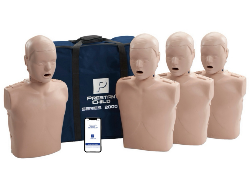 Mannequin PRESTAN Professional Série 2000 pour enfants avec retour d'information avancé en RCP