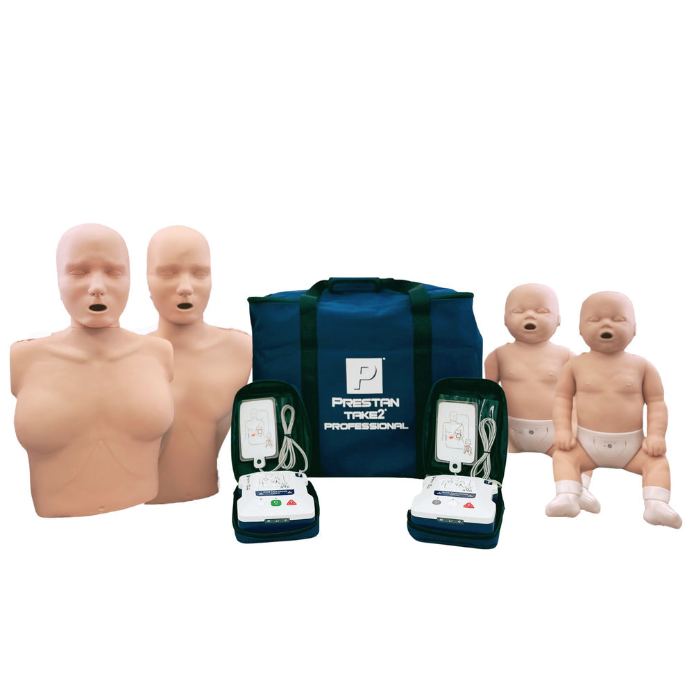 PRESTAN Take2 CPR Manikin & AED Trainer Kit