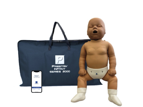 Mannequin PRESTAN Professional série 2000 pour nourrissons avec retour d'information avancé en RCP