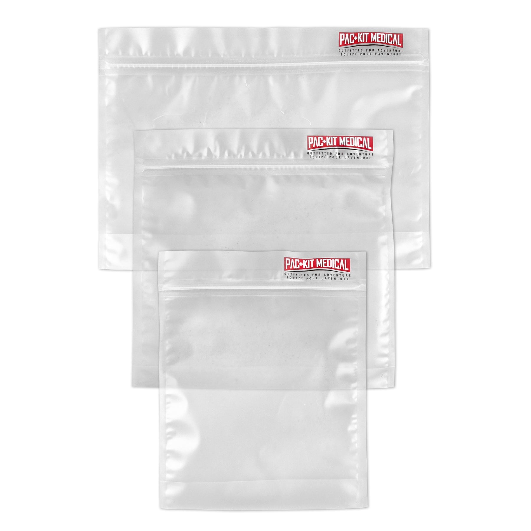 Water Resistant Pouches - 3 Pack
