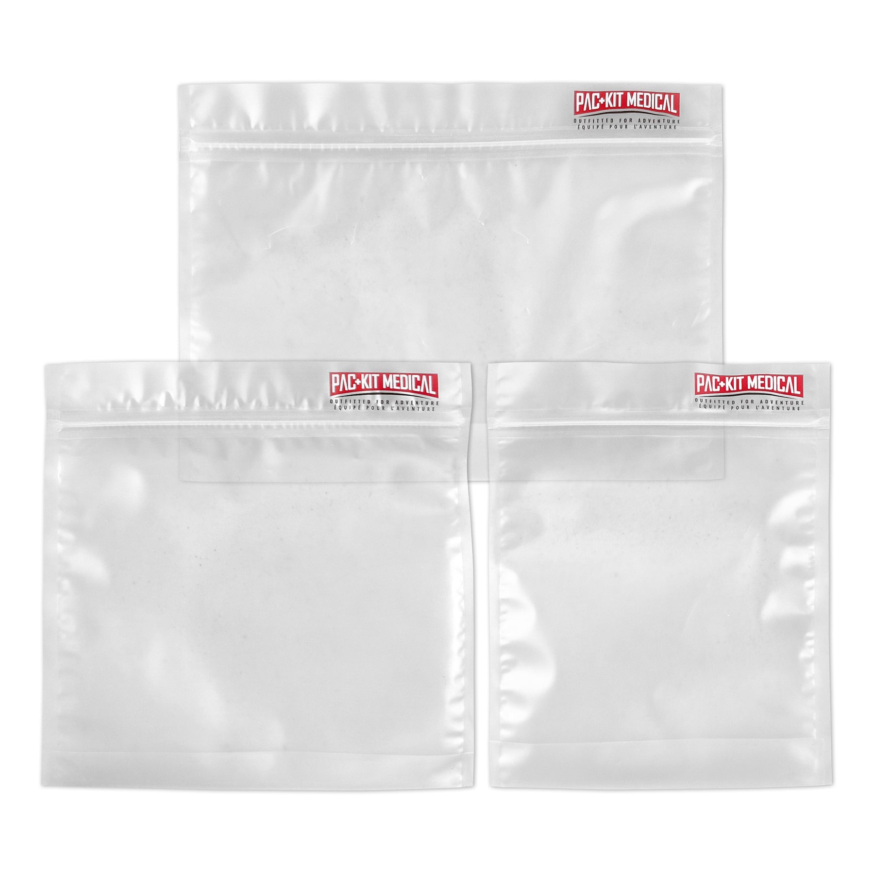 Water Resistant Pouches - 3 Pack