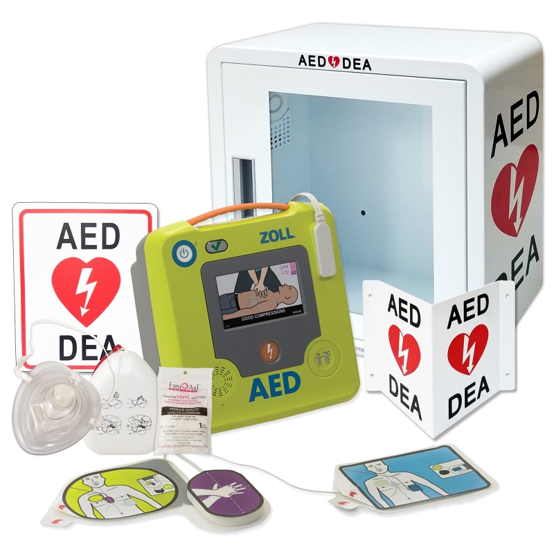 Ensemble Zoll AED 3 + Trousse de contrôle des saignements