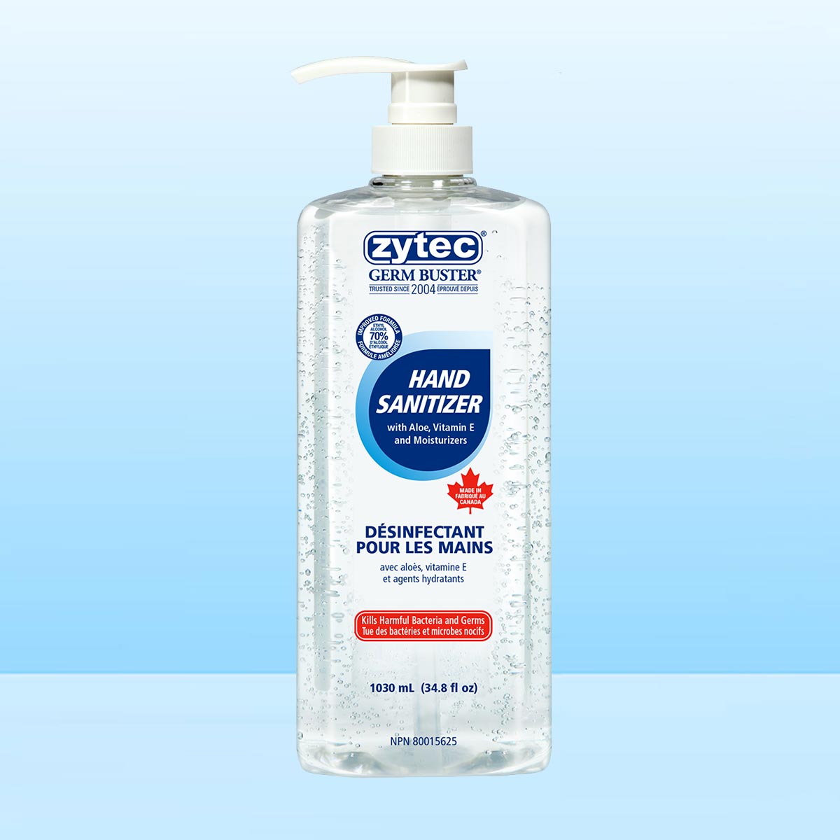 Gel désinfectant pour les mains 70 % – 1030 ml