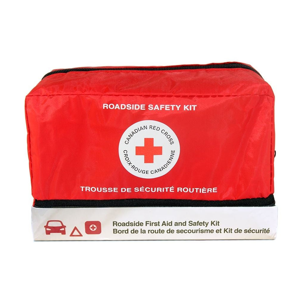 Roadside First Aid & Safety Kit - Single + FREE Booster Cables