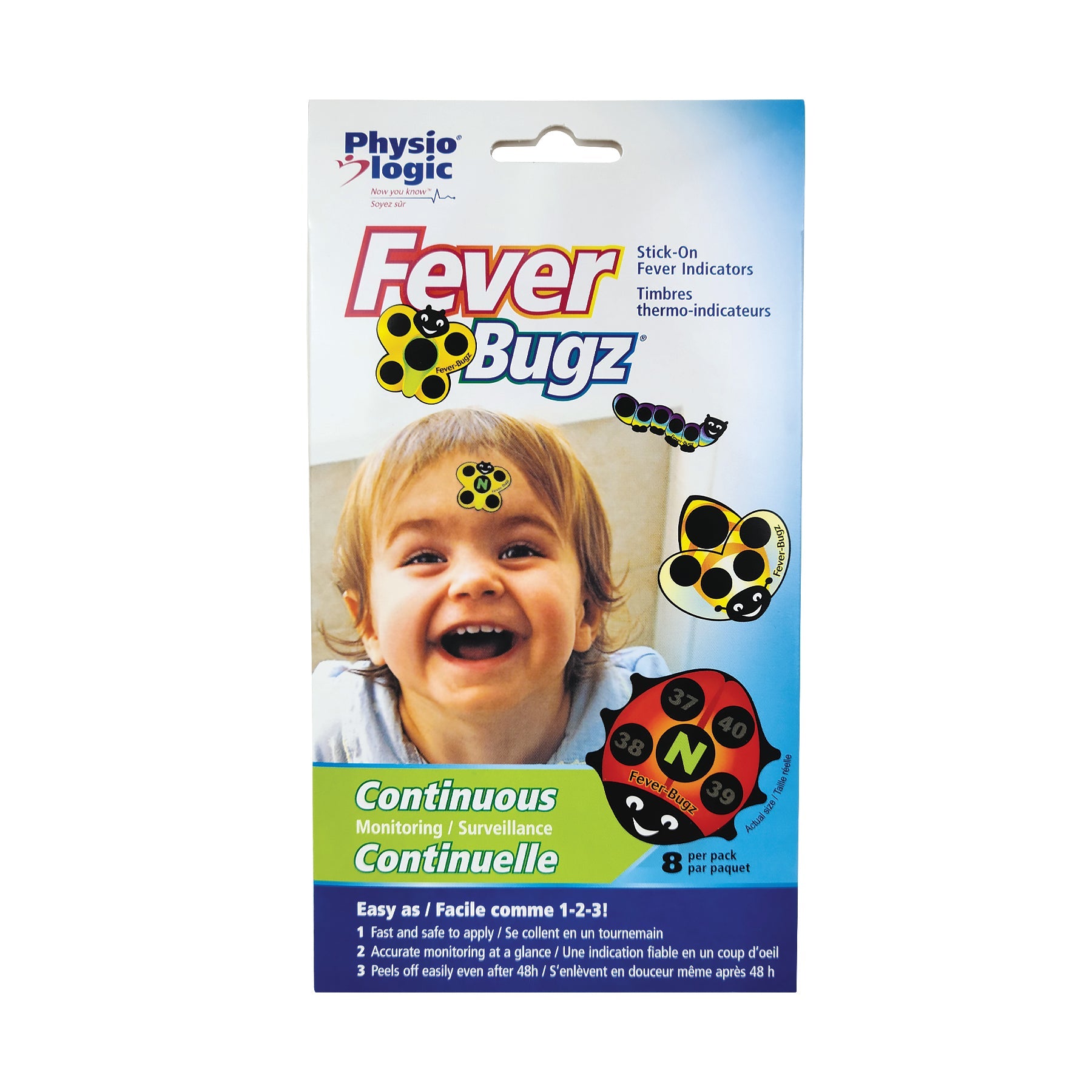 <tc>Timbres thermo-indicateurs Fever-Bugz®</tc>
