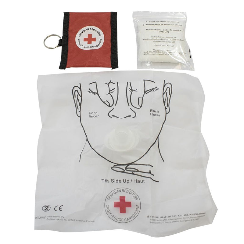 CPR Key Chain with Gloves