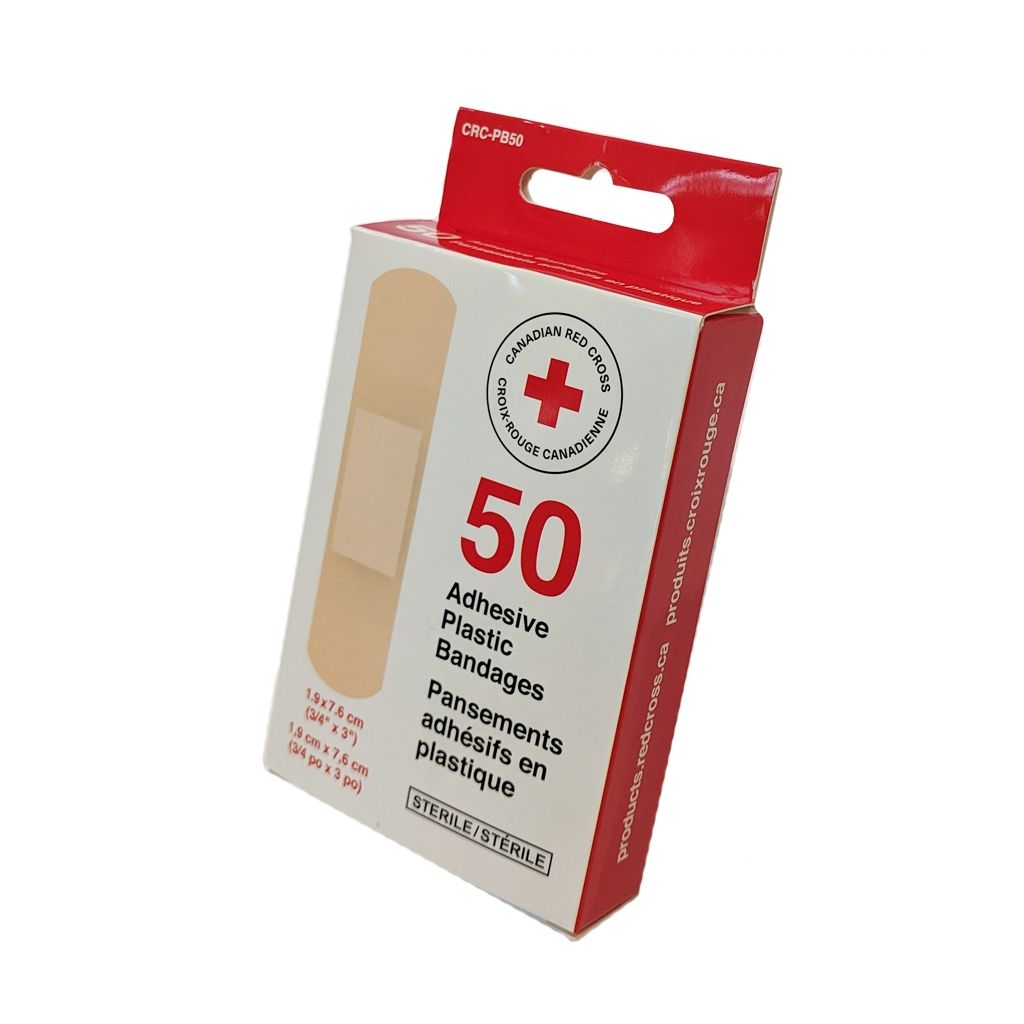 Plastic Bandages - 0.75" x 3"
