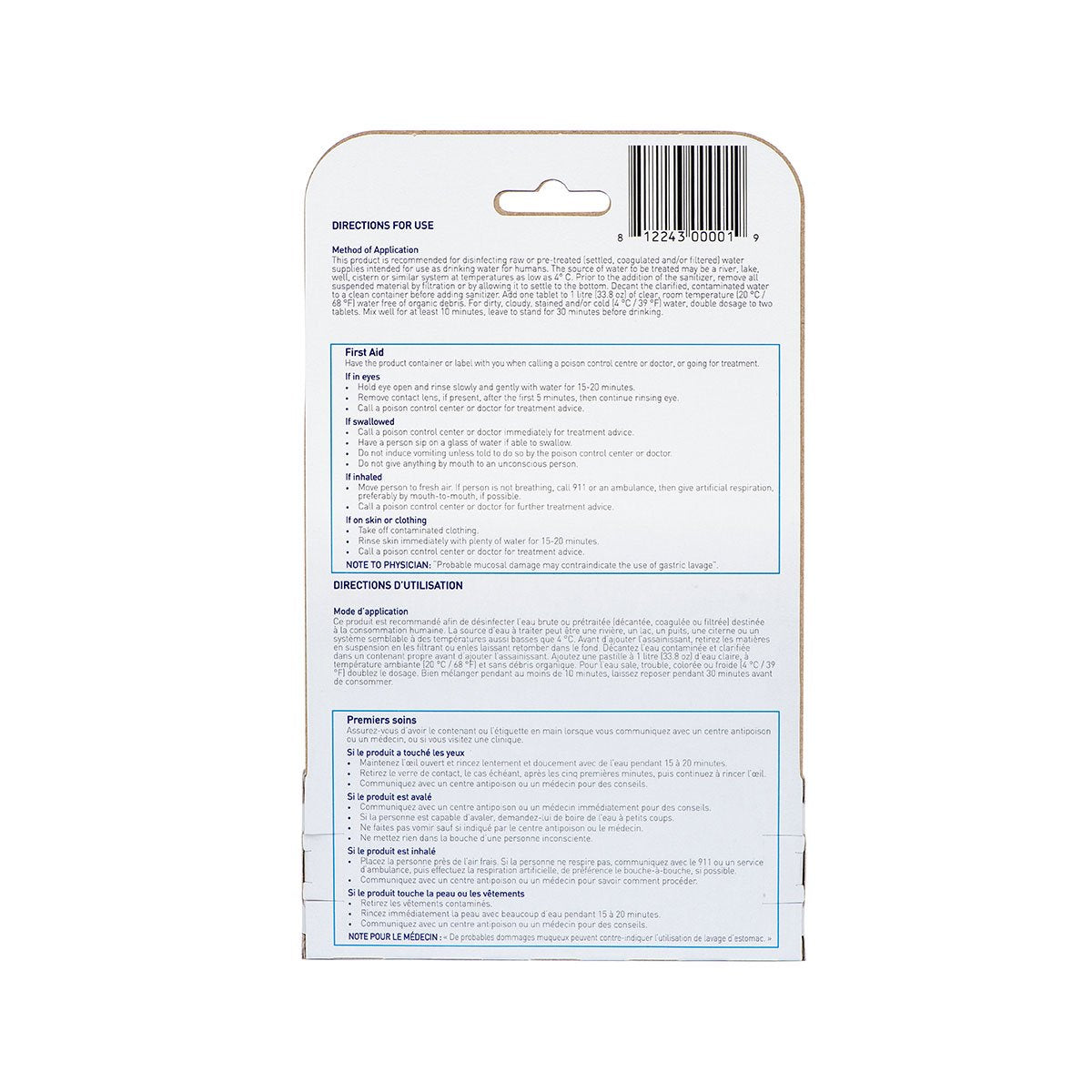 Water Purification Tablets