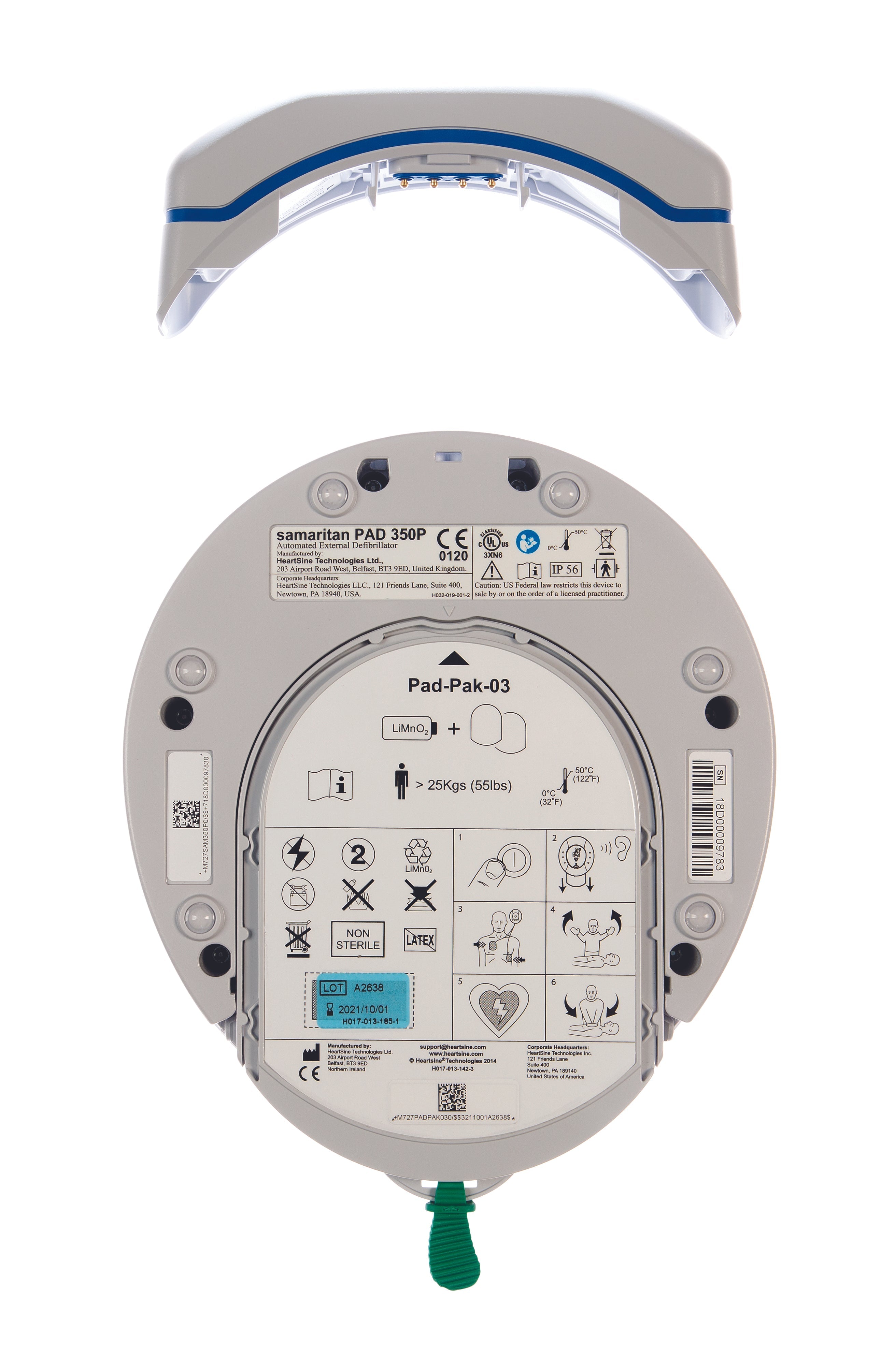 Passerelle HeartSine
