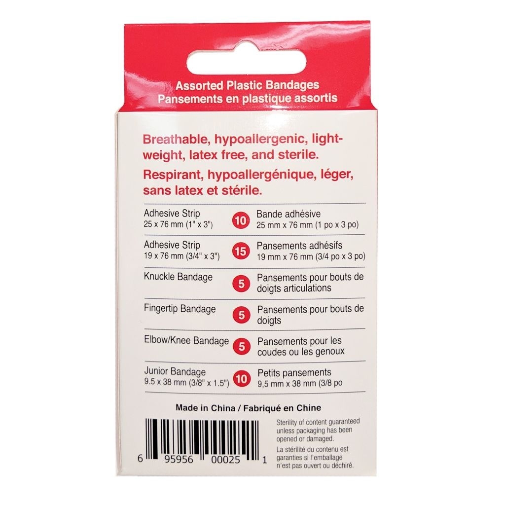 Plastic Bandages - Assorted