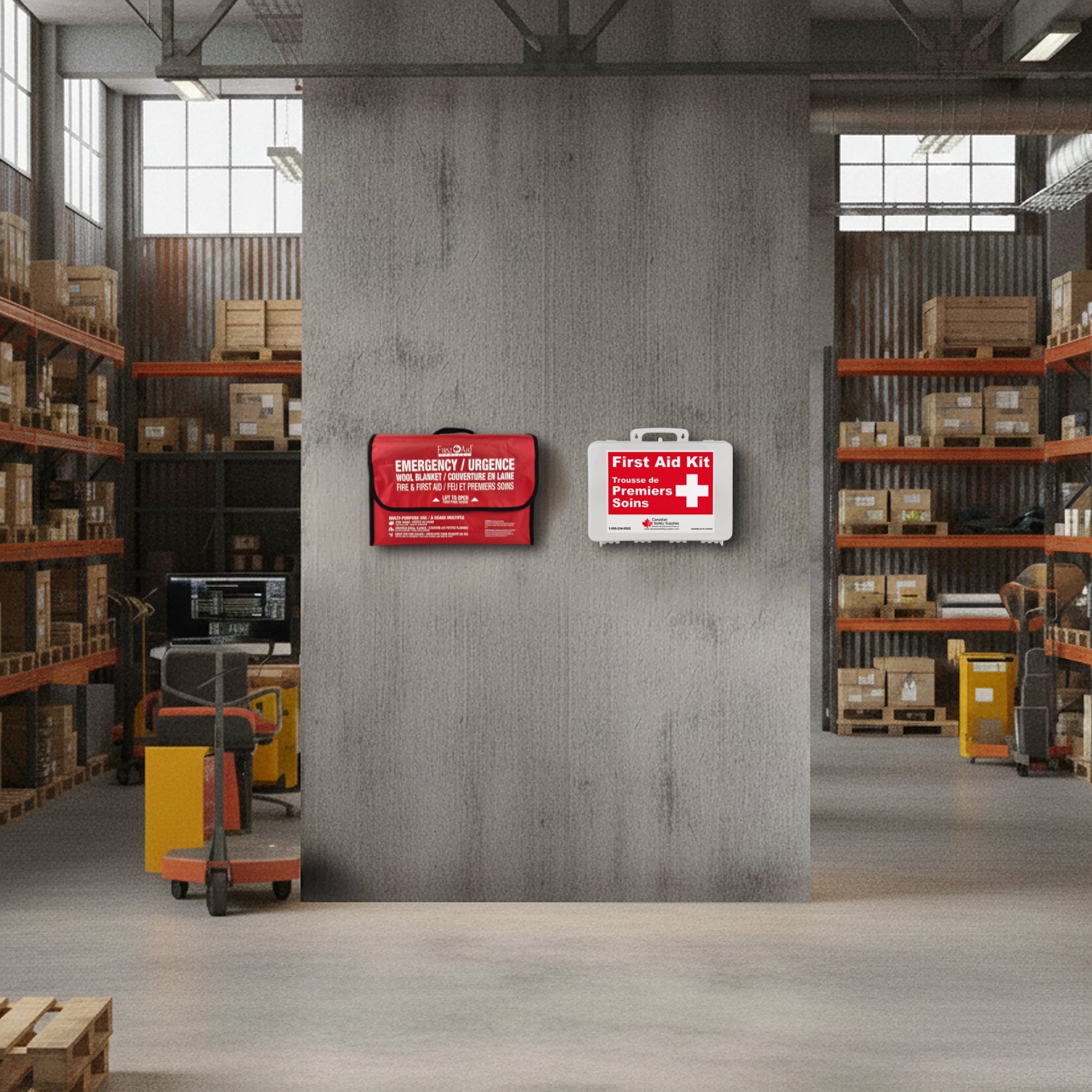 Flame Retardant Wool Blanket (80% wool) 62" x 84" with carry bag