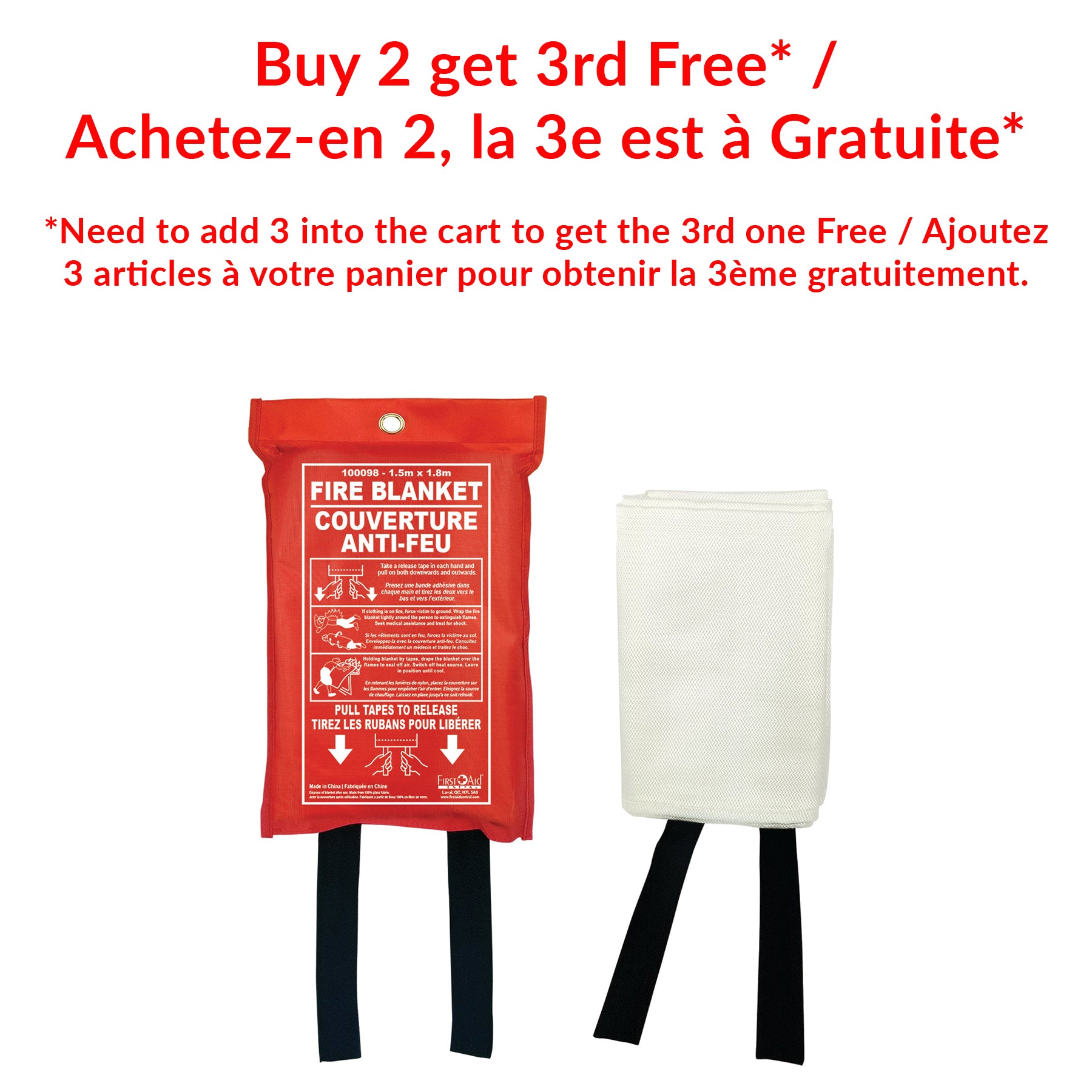 Fire Blanket X-Large - 1.5m x 1.8m