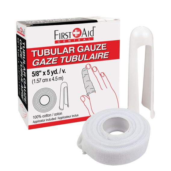 <tc>Gaze Tubulaire avec Applicateur</tc>