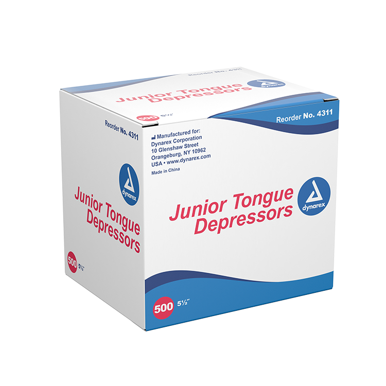 Tongue Depressors Wood - Non-Sterile - 500 per box