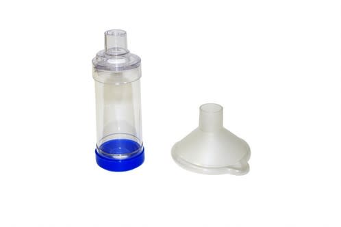 MDI Spacer Inhalator w/ Adult Mask