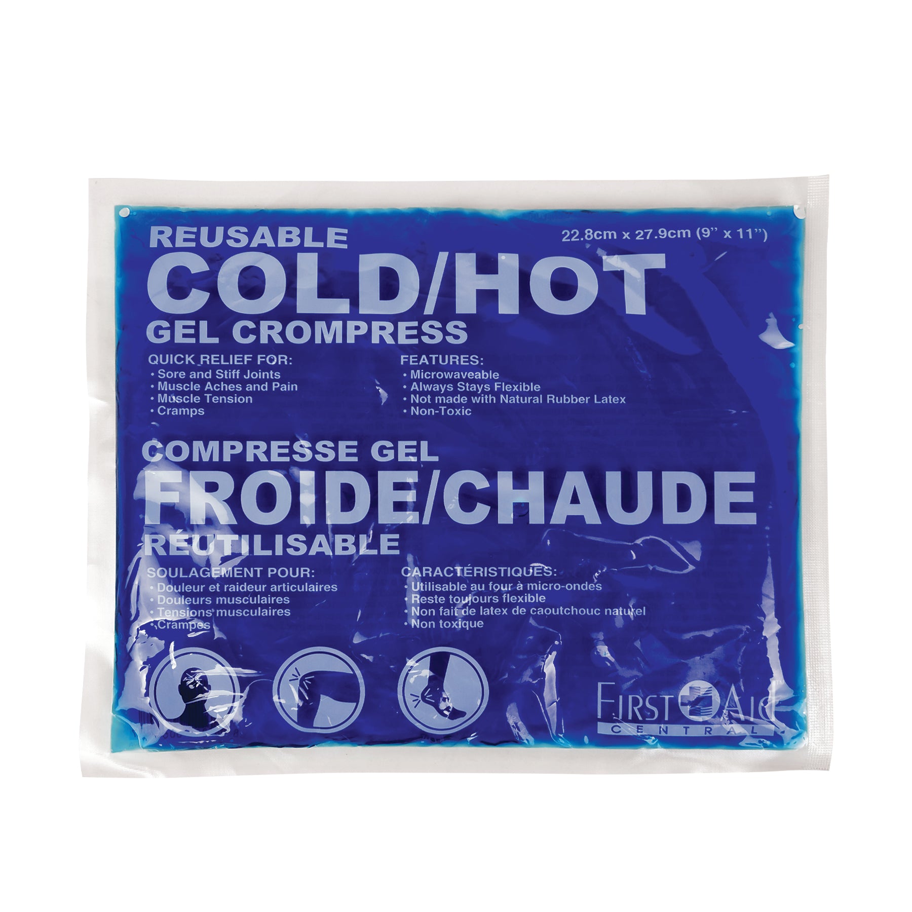 <tc>Packs de gel chaud et froid réutilisables</tc>